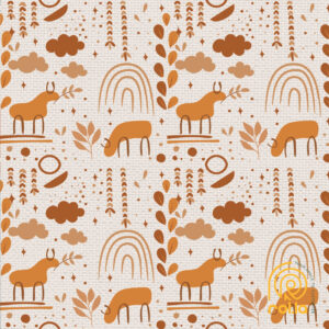 Alternative view of Baby's Creativity Customized Wallpaper