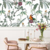 Chanting Parrots Customized Wallpaper