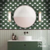 Green Lotus Customized Wallpaper