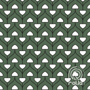 Alternative view of Green Lotus Customized Wallpaper