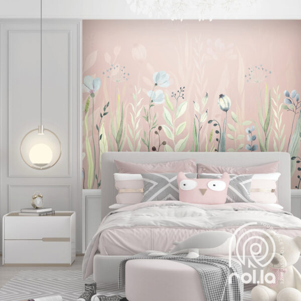 Pink Blush Customized Wallpaper