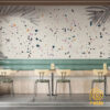 Terrazo in the shadows Customized Wallpaper