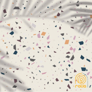 Alternative view of Terrazo in the shadows Customized Wallpaper