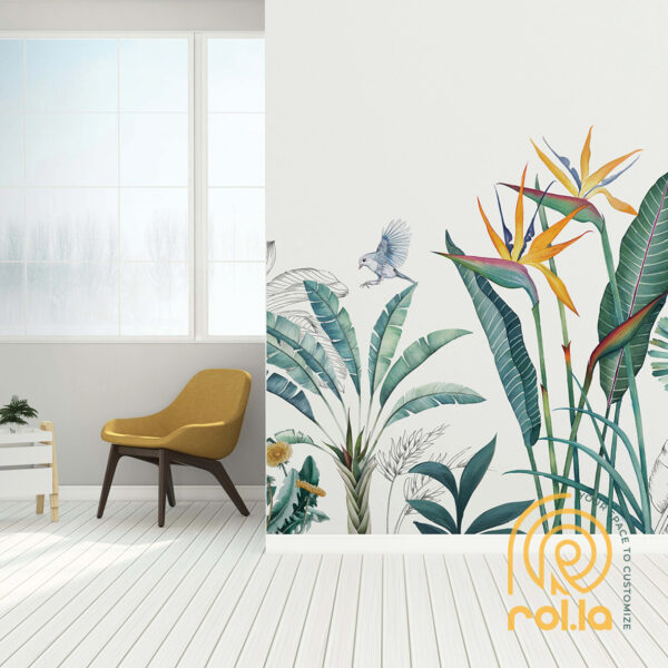 Tropical Habitat Customized Wallpaper
