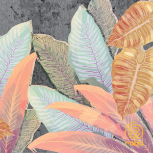 Alternative view of What's Behind the leaves Customized Wallpaper