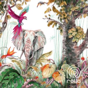 Alternative view of Your Forest Friends Customized Wallpaper