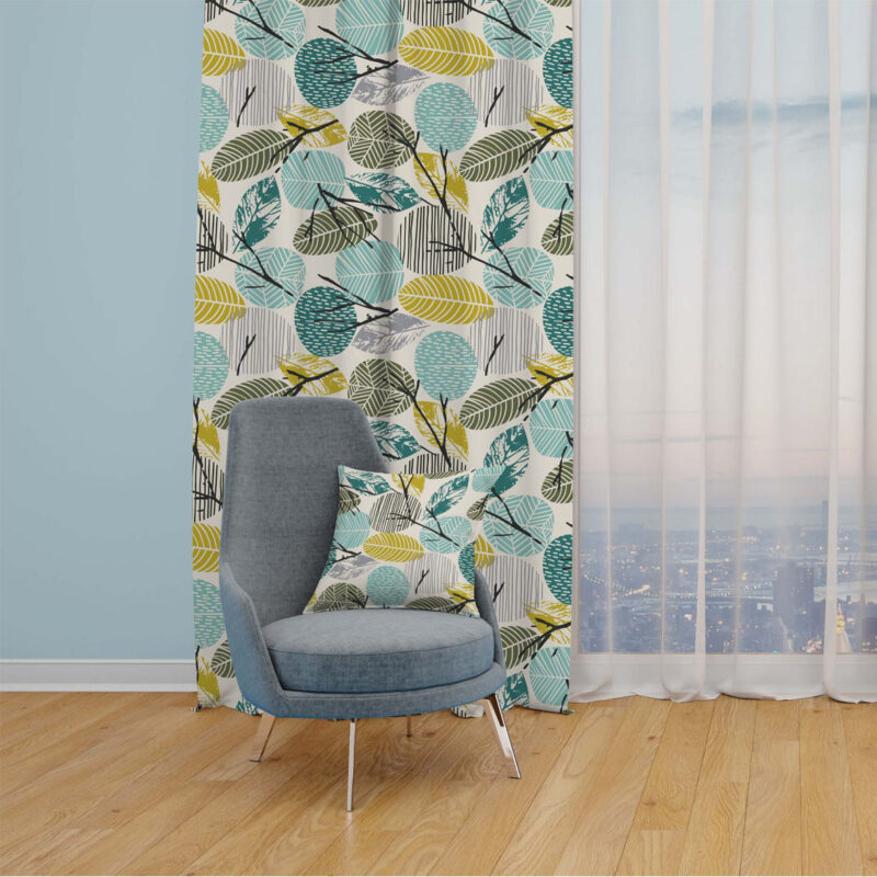 Printed Curtains Customizable