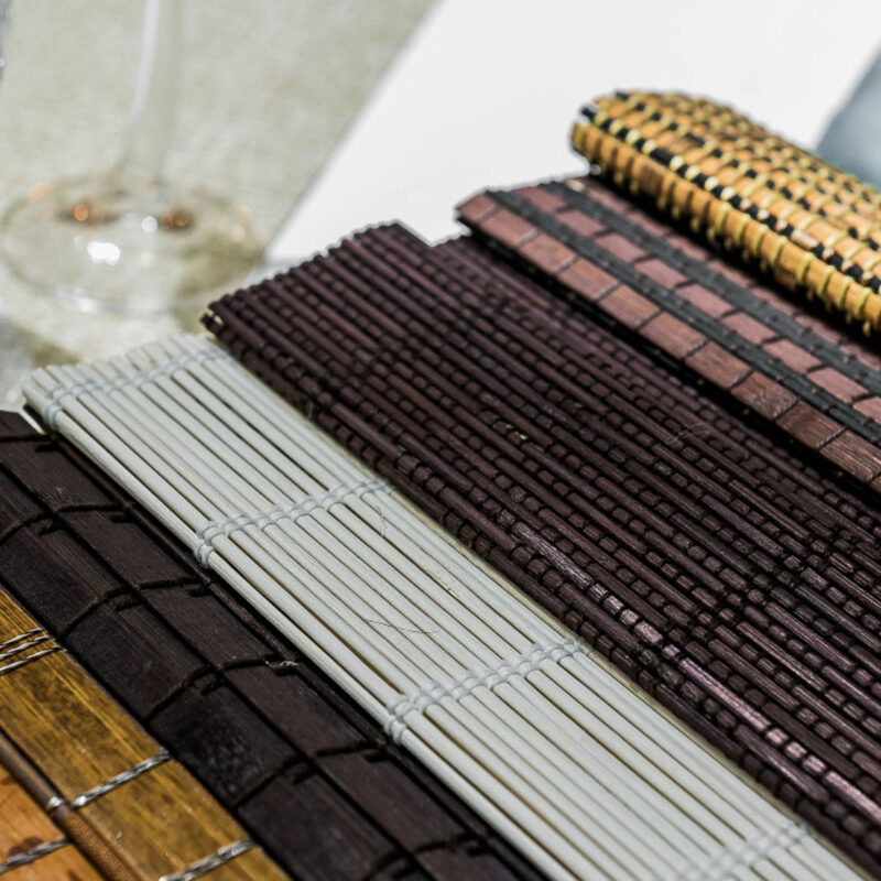 Bamboo blinds, also known as bamboo shades or bamboo window coverings, are a type of window treatment made from natural bamboo materials.