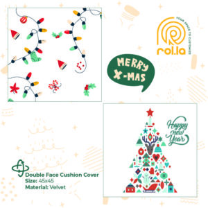 Alternative view of Once upon a Christmas Cushion Cover