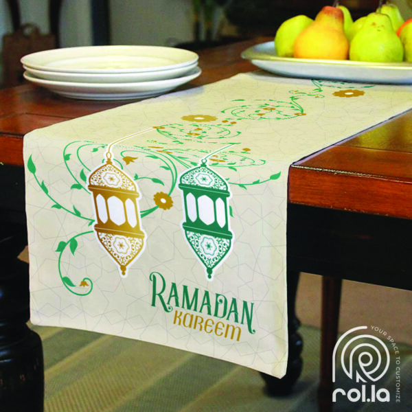 Ramadan Lantern Table Runner