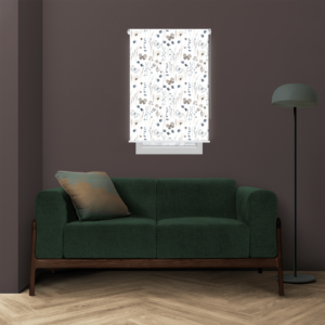 Printed Sunscreen Blind 0.92 x 1.6 m