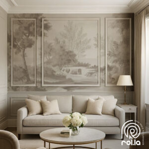 Palace Garden Customized Wallpaper