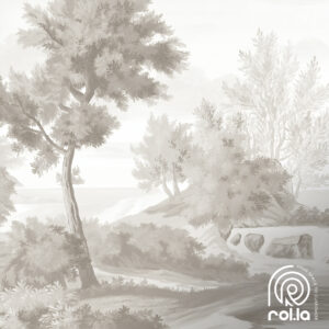 Alternative view of Palace Garden Customized Wallpaper