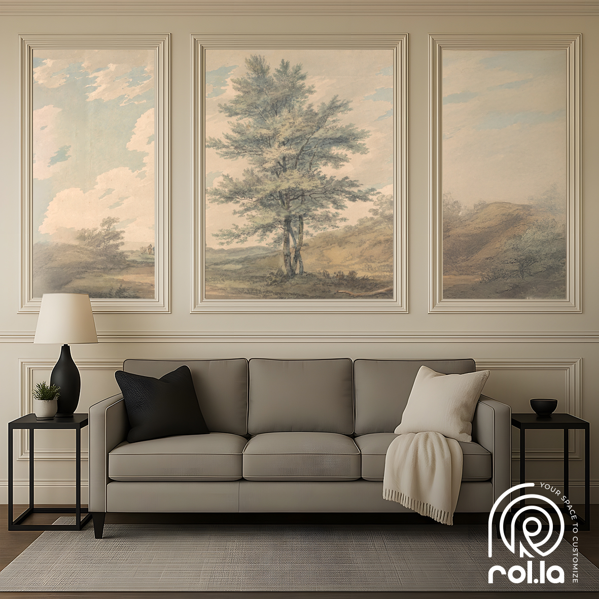 Echoes of Nature Customized Wallpaper