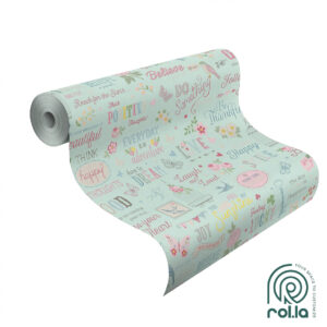 216714: Baby Blue Country Rasch Wallpaper Roll