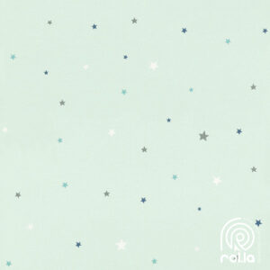 245240: Mint Stars Rasch Wallpaper Roll