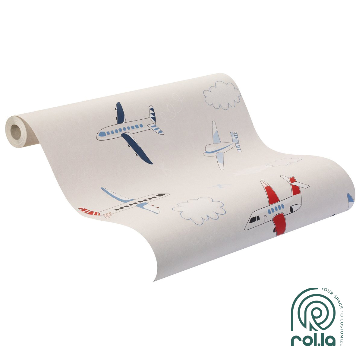 245806: Airplanes Rasch Wallpaper Roll