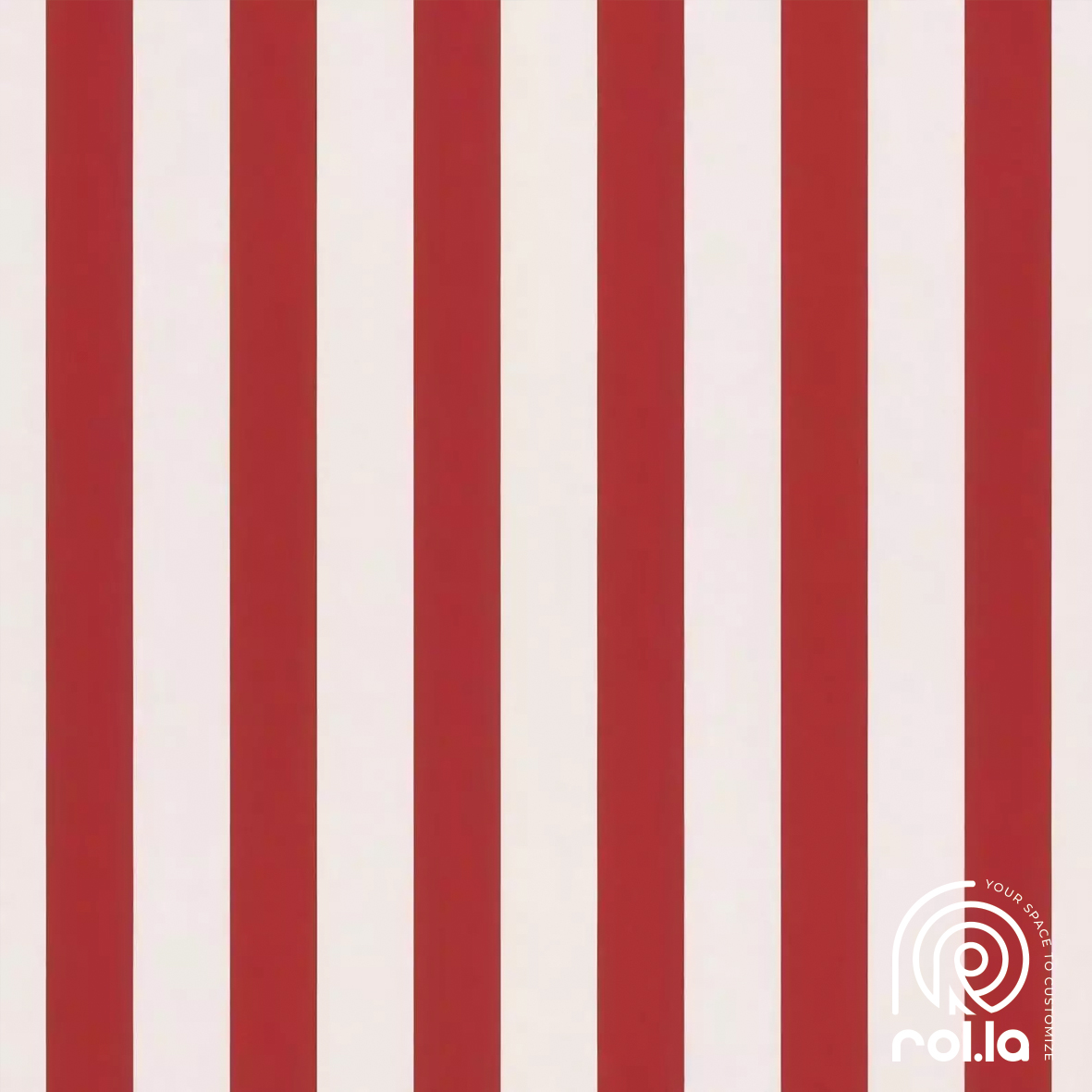 246032: Red Stripes Rasch Wallpaper Roll