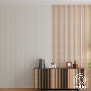 249149: Pink Triangles Rasch Wallpaper Roll