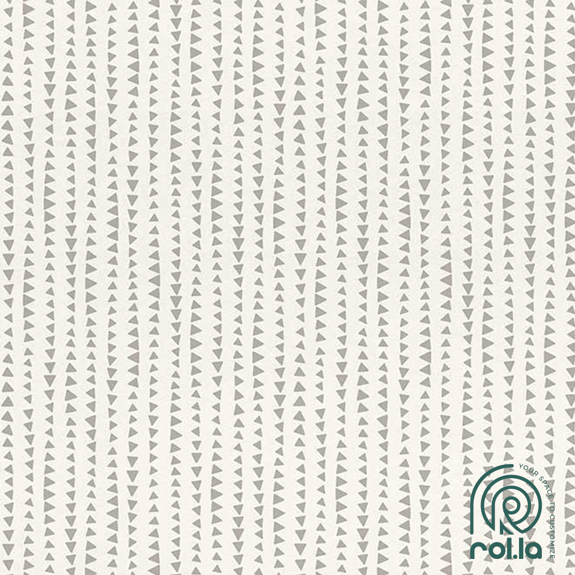 249170: Grey Triangles Rasch Wallpaper Roll