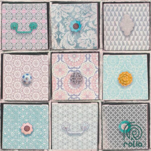 281804: Drawers Rasch Wallpaper Roll