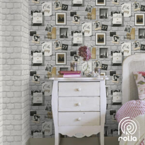 291605: Frames Rasch Wallpaper Roll