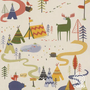 292428: Camping Adventure Rasch Wallpaper