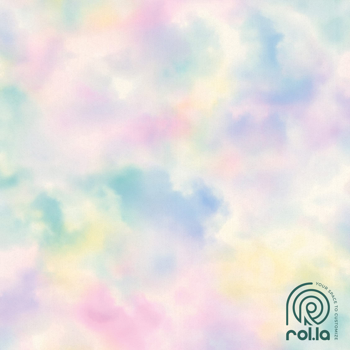 818017: Cotton Candy Rasch Wallpaper Roll