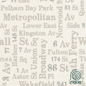 886719: NYC Subways Rasch Wallpaper Roll