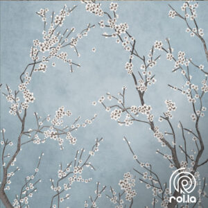 Alternative view of Growing Trees Customized Wallpaper