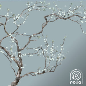 Alternative view of Quiet Bloom Customized Wallpaper