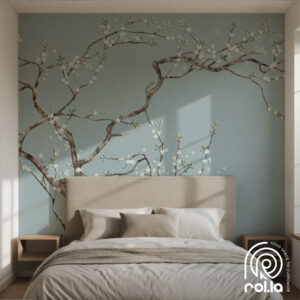 Quiet Bloom Customized Wallpaper